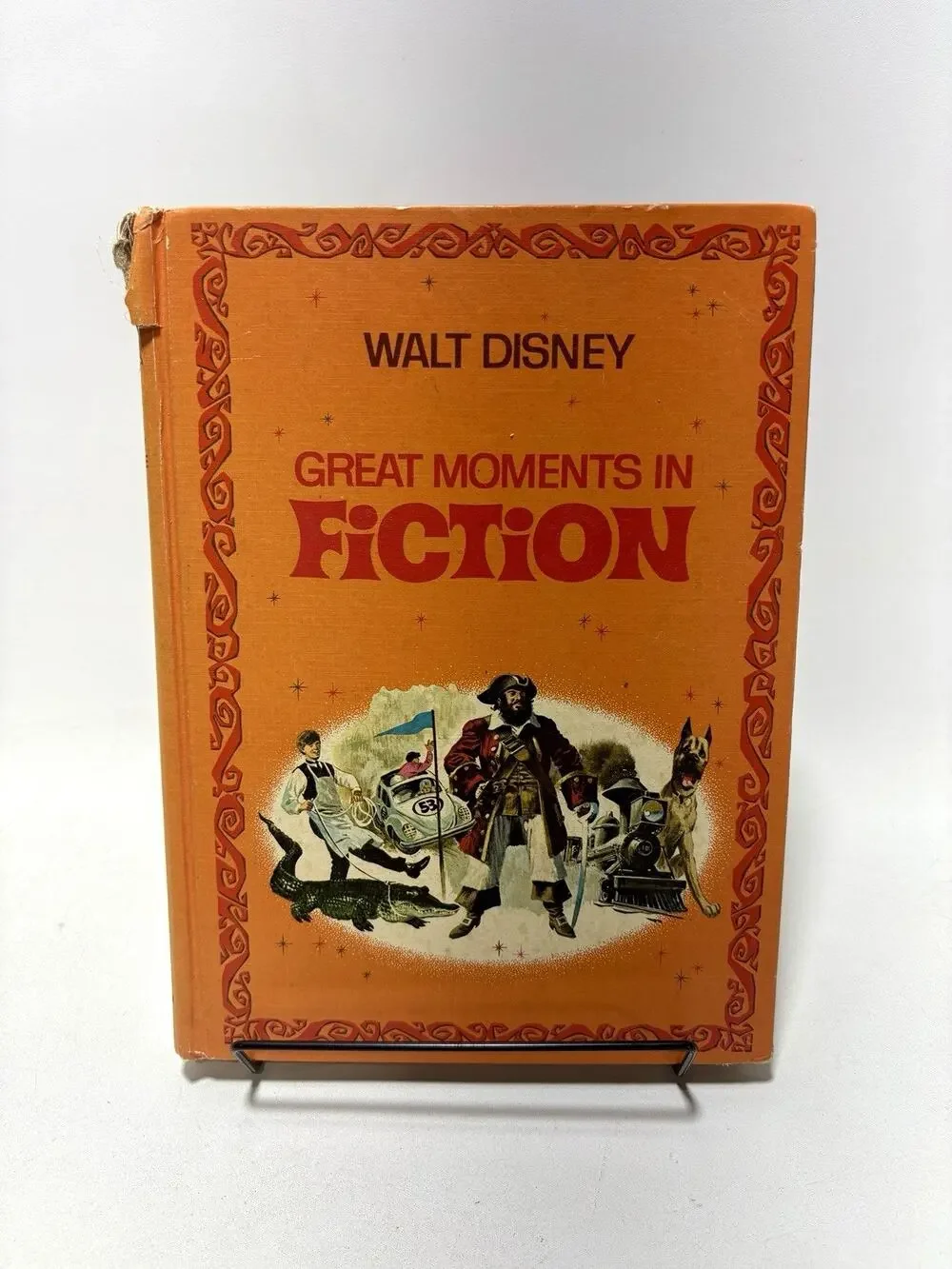 Walt Disney Great Moments In Fiction 1970 Golden Press Vintage Book